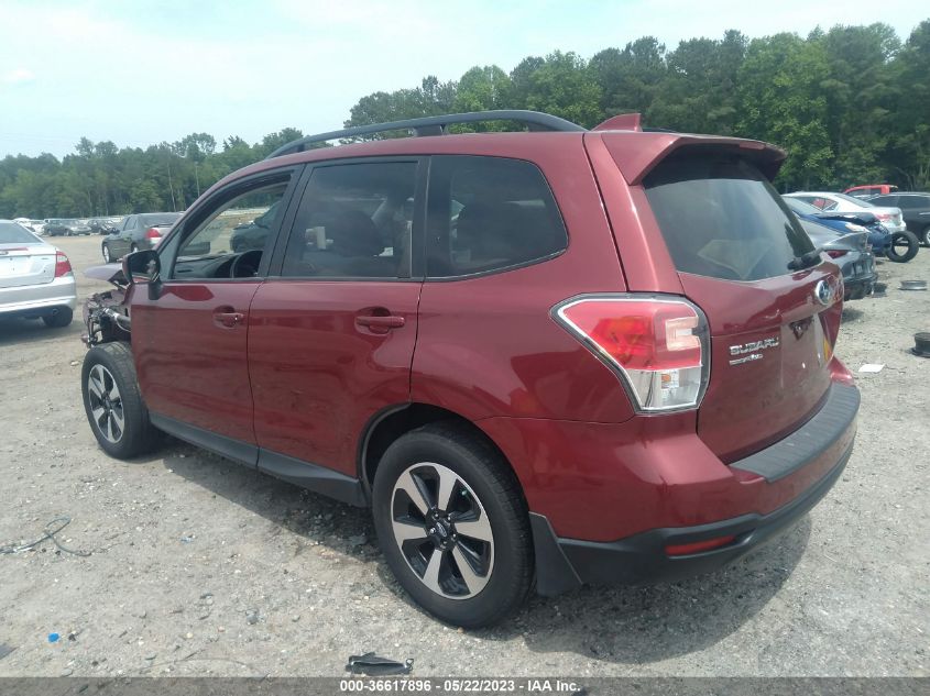 2017 SUBARU FORESTER PREMIUM - JF2SJAEC1HH496519