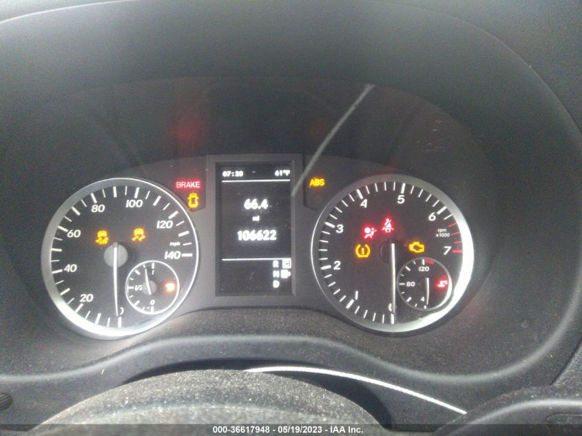 2016 MERCEDES-BENZ METRIS CARGO VAN WD3PG2EA3G3121664