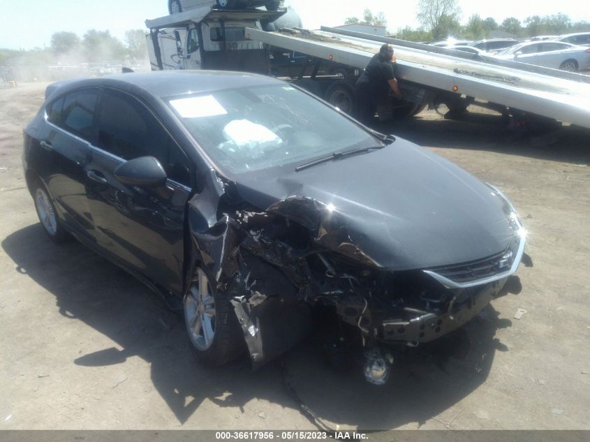 2018 CHEVROLET CRUZE LT - 3G1BE6SM4JS640275