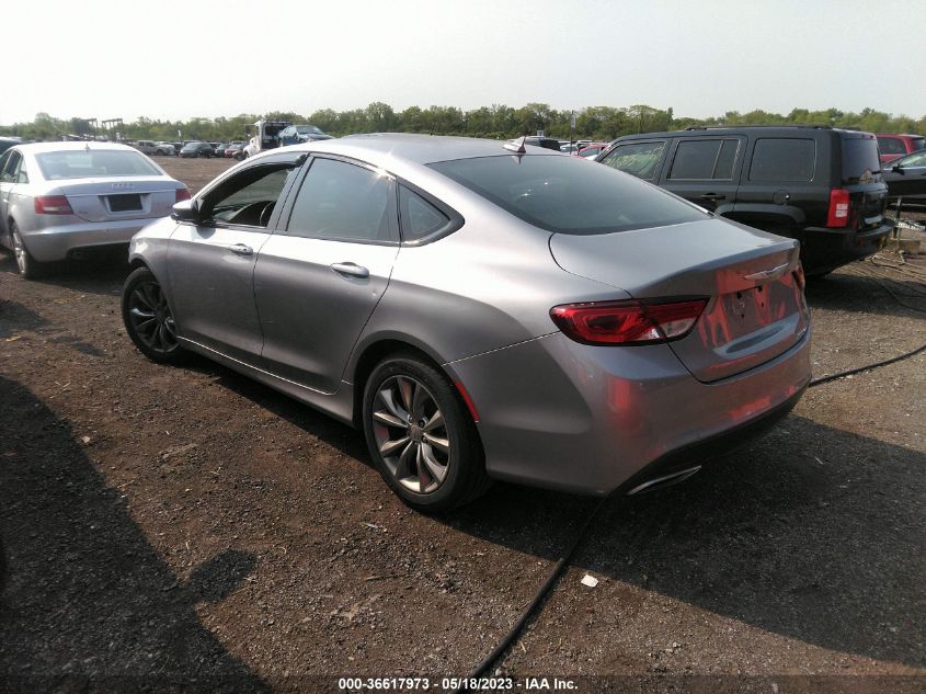2015 CHRYSLER 200 S - 1C3CCCBG4FN518600