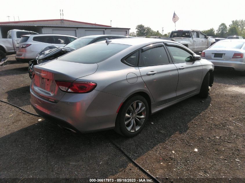 2015 CHRYSLER 200 S - 1C3CCCBG4FN518600