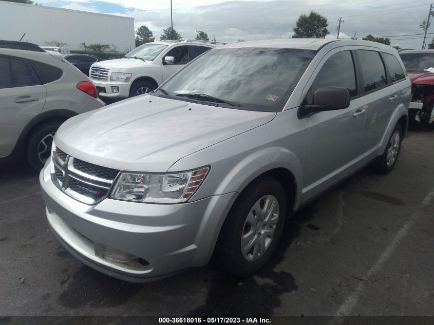 2014 DODGE JOURNEY AMERICAN VALUE PKG - 3C4PDCAB9ET256801