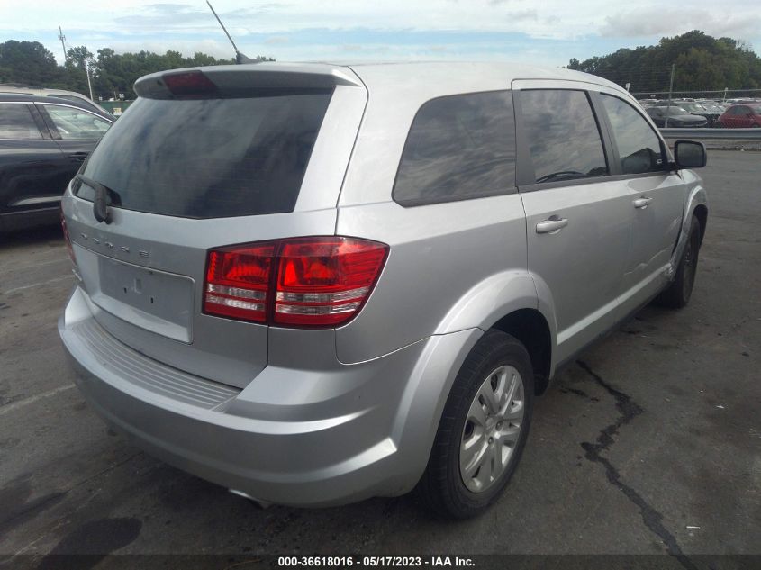2014 DODGE JOURNEY AMERICAN VALUE PKG - 3C4PDCAB9ET256801
