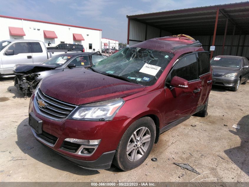 2017 CHEVROLET TRAVERSE LT - 1GNKRGKD9HJ125471