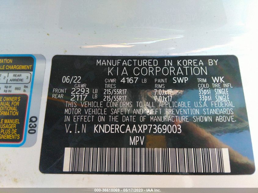 2023 KIA SELTOS EX - KNDERCAAXP7369003