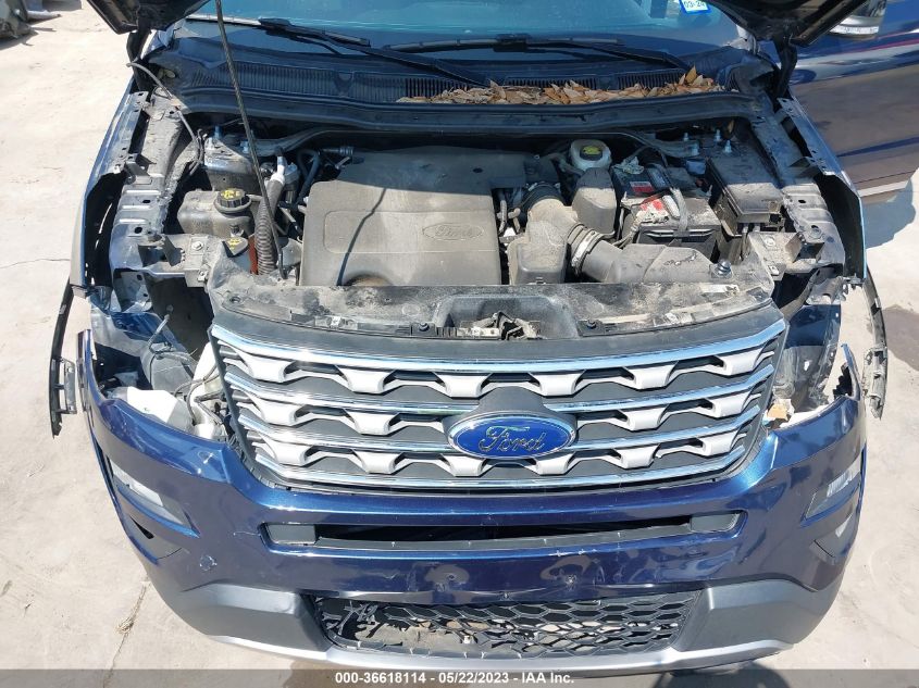 2017 FORD EXPLORER XLT - 1FM5K7D84HGC84496