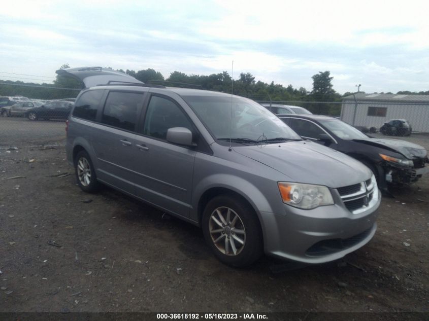 2014 DODGE GRAND CARAVAN SXT - 2C4RDGCG8ER374205