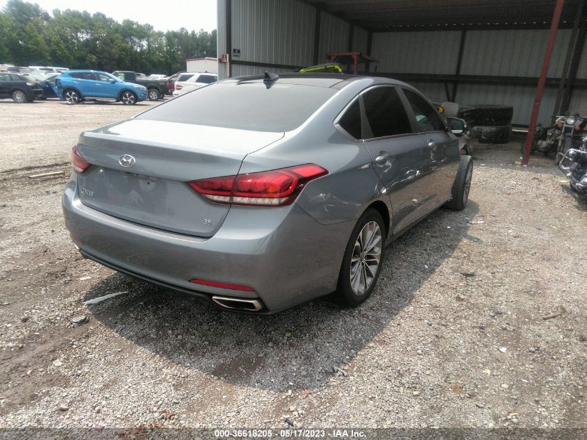 2016 HYUNDAI GENESIS 3.8L - KMHGN4JE1GU129137