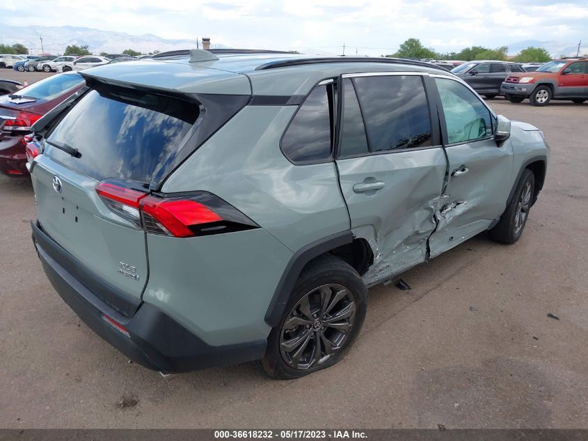 2022 TOYOTA RAV4 HYBRID XLE PREMIUM - 2T3B6RFV7NW035569