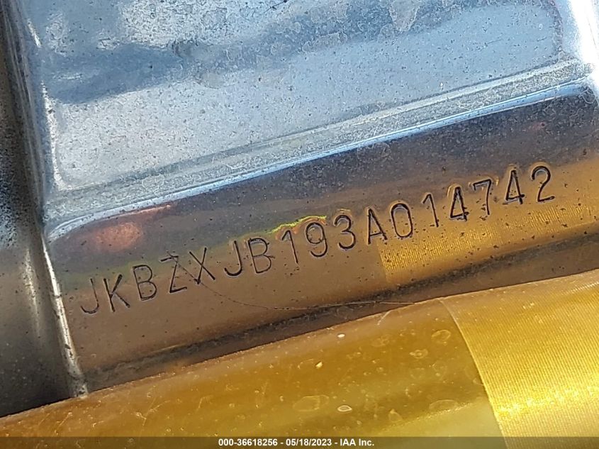 2003 KAWASAKI ZX636 B1 JKBZXJB193A014742