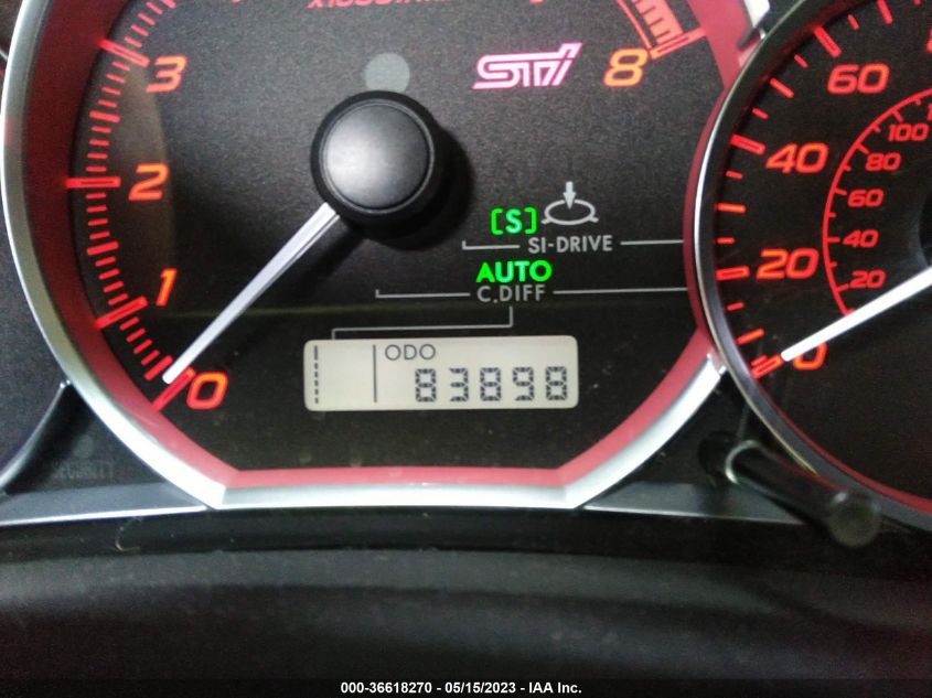 2013 SUBARU IMPREZA SEDAN WRX WRX STI JF1GV8J68DL016376