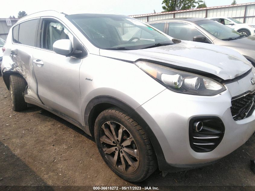 2017 KIA SPORTAGE EX - KNDPNCAC8H7080404