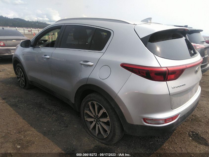 2017 KIA SPORTAGE EX - KNDPNCAC8H7080404
