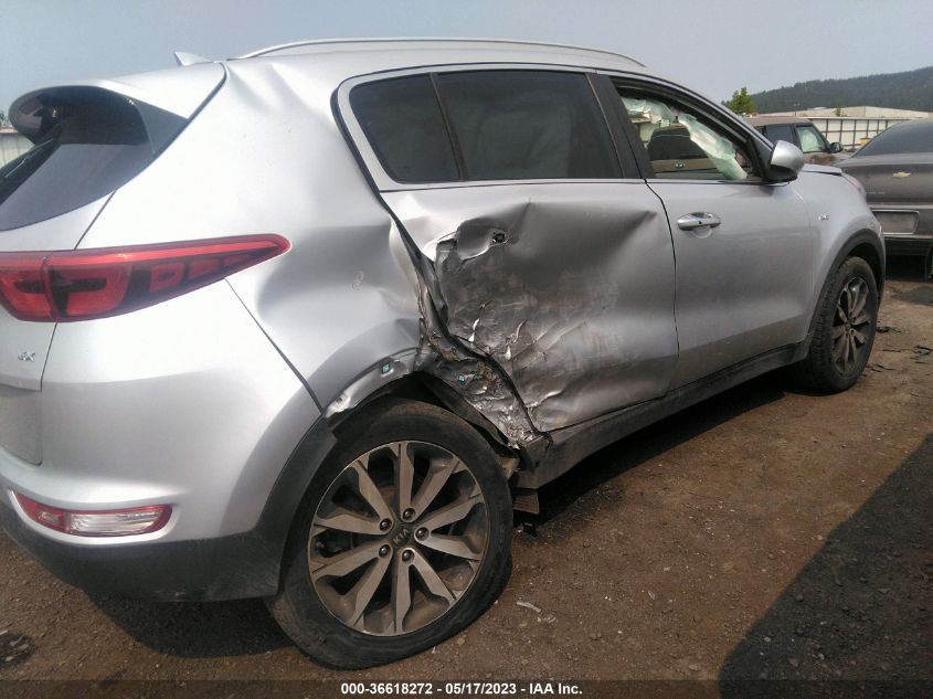 2017 KIA SPORTAGE EX - KNDPNCAC8H7080404