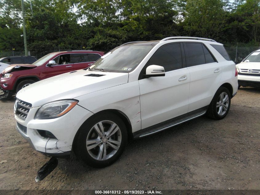 2014 MERCEDES-BENZ M-CLASS ML 350 - 4JGDA5HBXEA424784