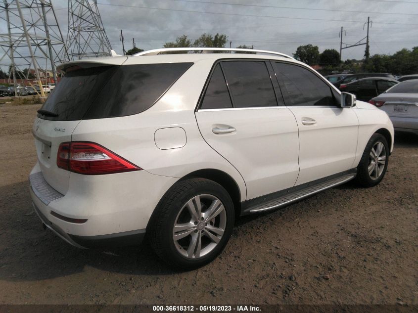 2014 MERCEDES-BENZ M-CLASS ML 350 - 4JGDA5HBXEA424784