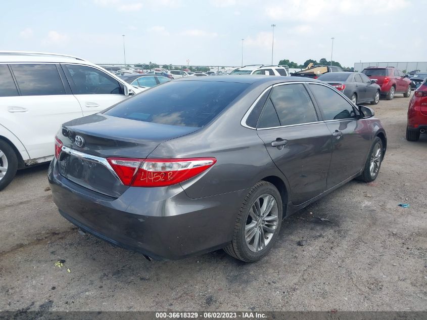 2016 TOYOTA CAMRY XLE/SE/LE/XSE - 4T1BF1FK2GU552264