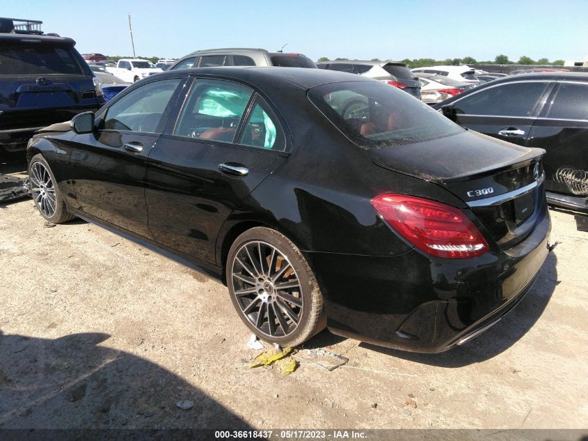 2018 MERCEDES-BENZ C-CLASS C 300 - WDDWF4JB5JR387003