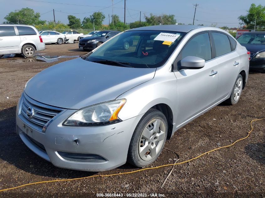 2013 NISSAN SENTRA SV - 3N1AB7AP5DL705293