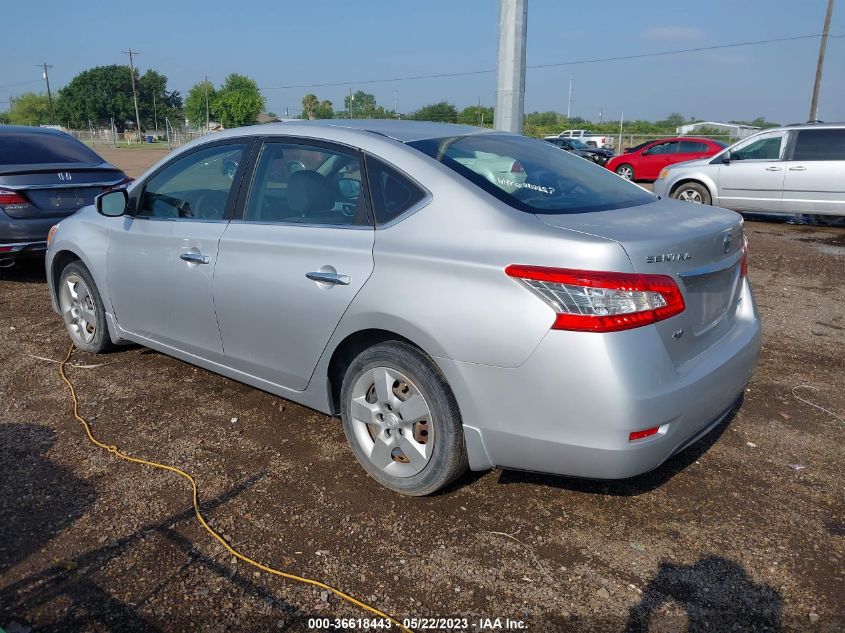 2013 NISSAN SENTRA SV - 3N1AB7AP5DL705293