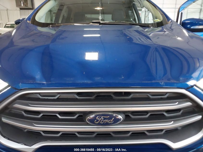 2018 FORD ECOSPORT SE - MAJ6P1UL3JC223591