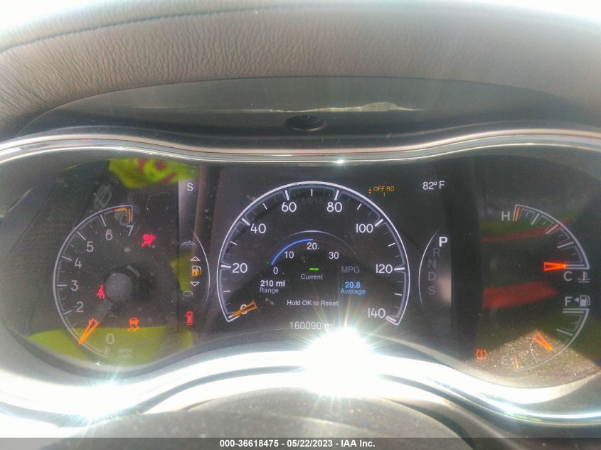 2014 JEEP GRAND CHEROKEE OVERLAND - 1C4RJFCG5EC441788