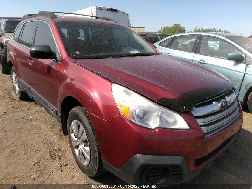 2013 SUBARU OUTBACK 2.5I - 4S4BRBAC3D3317502