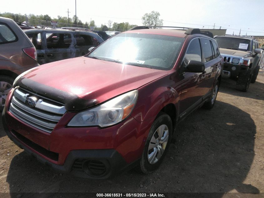 2013 SUBARU OUTBACK 2.5I - 4S4BRBAC3D3317502