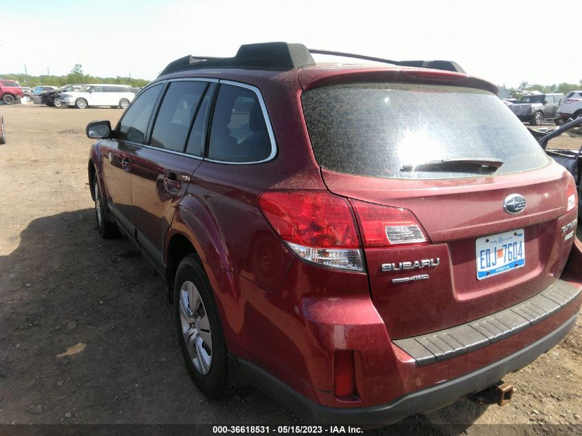 2013 SUBARU OUTBACK 2.5I - 4S4BRBAC3D3317502