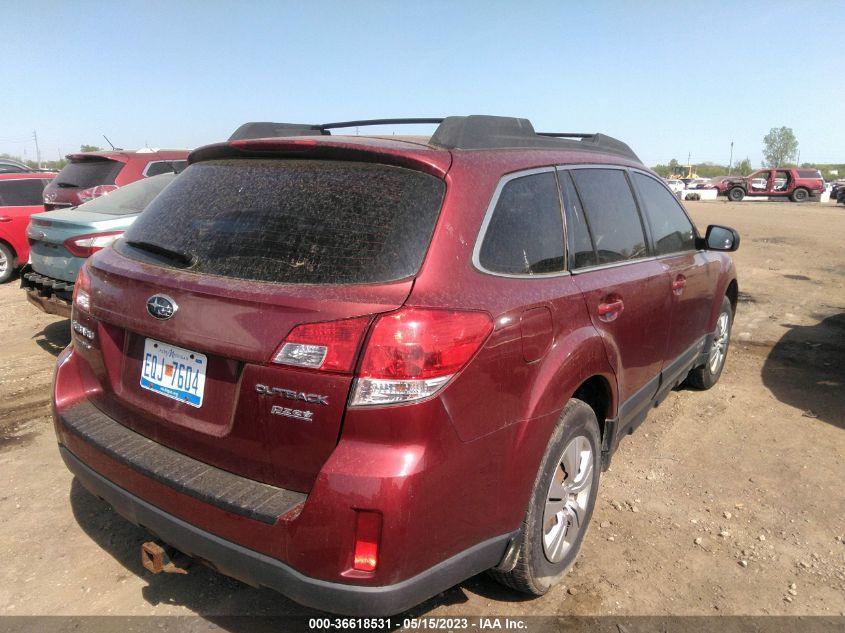 2013 SUBARU OUTBACK 2.5I - 4S4BRBAC3D3317502