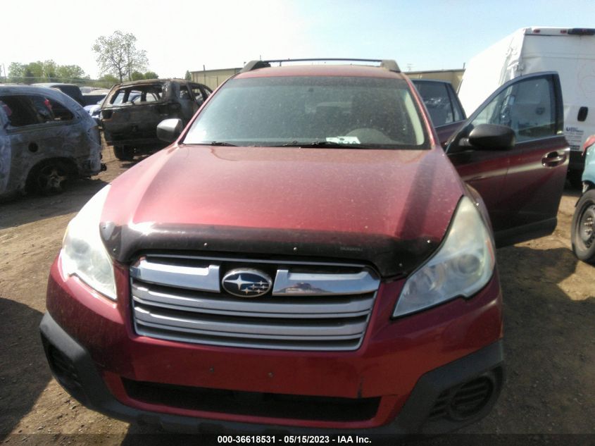 2013 SUBARU OUTBACK 2.5I - 4S4BRBAC3D3317502