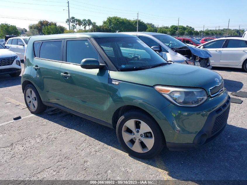 2014 KIA SOUL BASE - KNDJN2A28E7030279