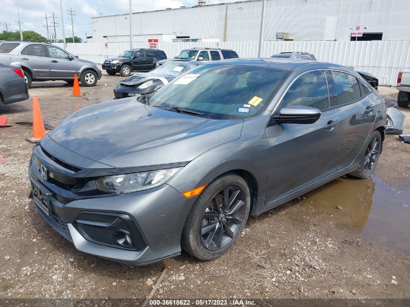 2020 HONDA CIVIC HATCHBACK EX - SHHFK7H64LU221353