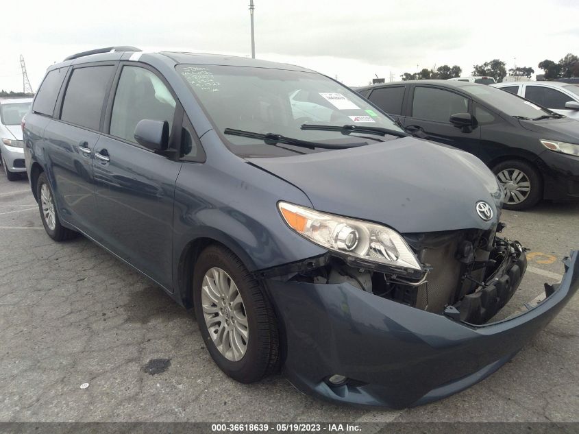 2016 TOYOTA SIENNA XLE/XLE AAS/LTD - 5TDYK3DC4GS748504