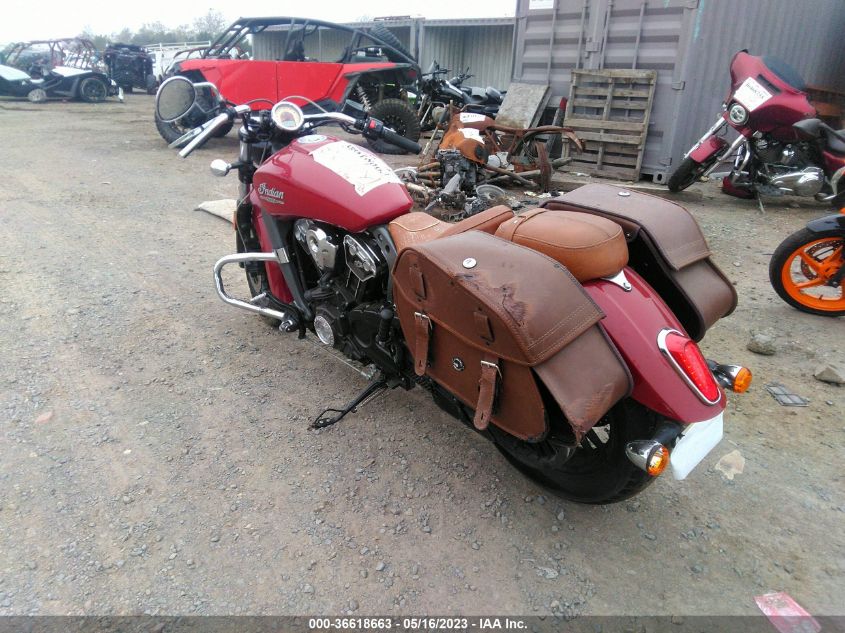2015 INDIAN MOTORCYCLE CO. SCOUT ABS 56KMSA007F3100566