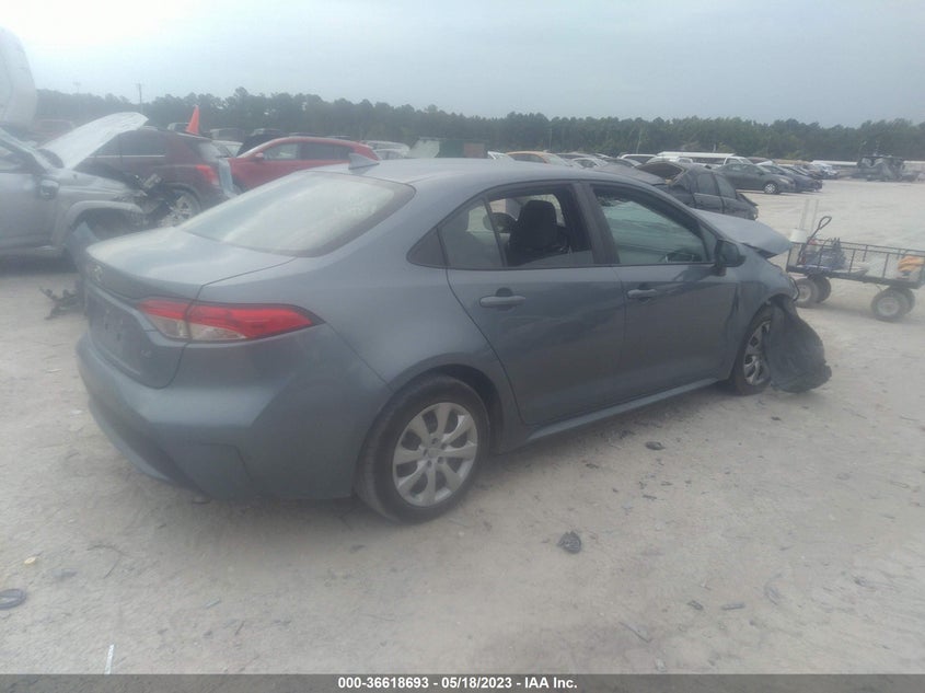 VIN 5YFEPRAEXLP107356 2020 TOYOTA COROLLA LE