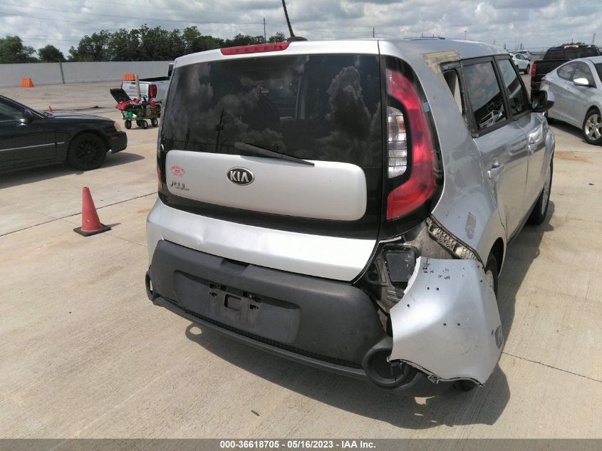 2014 KIA SOUL BASE - KNDJN2A28E7706360