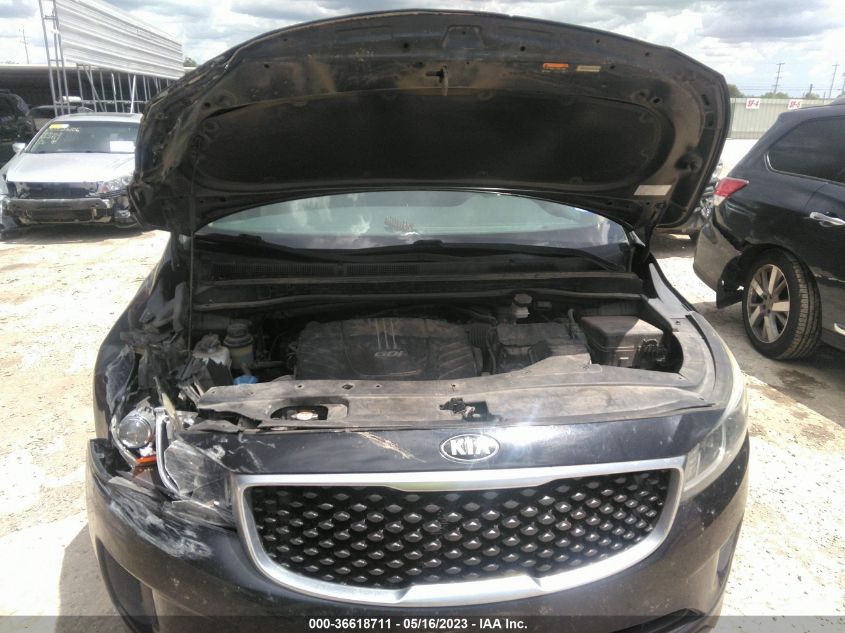 2015 KIA SEDONA LX - KNDMB5C12F6042561