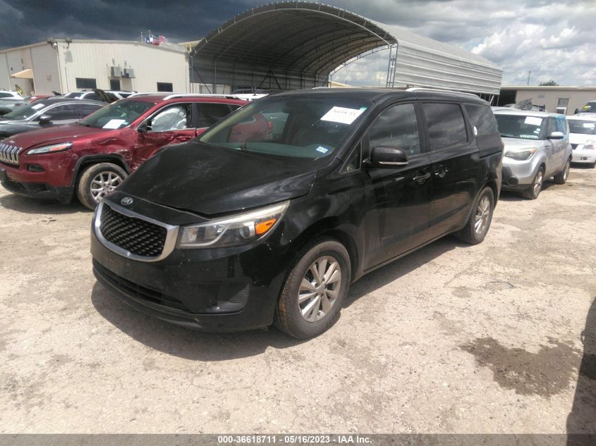 2015 KIA SEDONA LX - KNDMB5C12F6042561