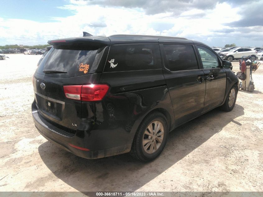 2015 KIA SEDONA LX - KNDMB5C12F6042561