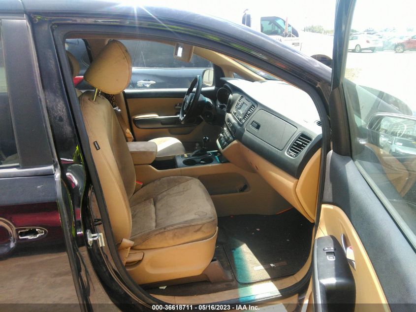2015 KIA SEDONA LX - KNDMB5C12F6042561