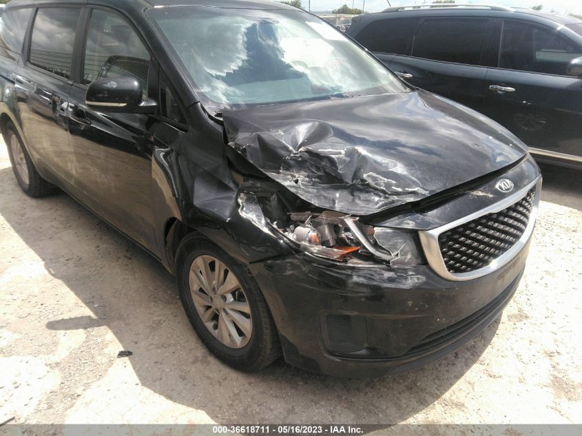 2015 KIA SEDONA LX - KNDMB5C12F6042561