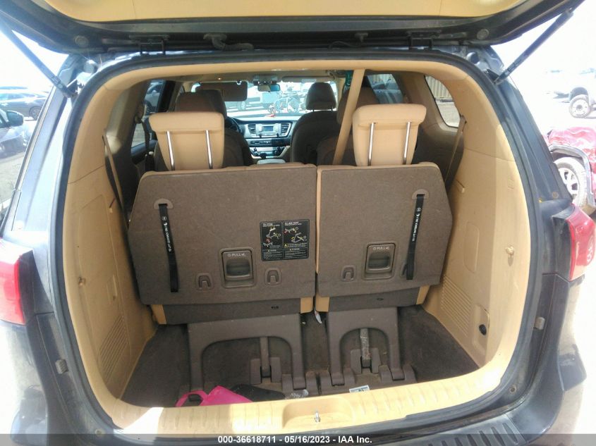 2015 KIA SEDONA LX - KNDMB5C12F6042561