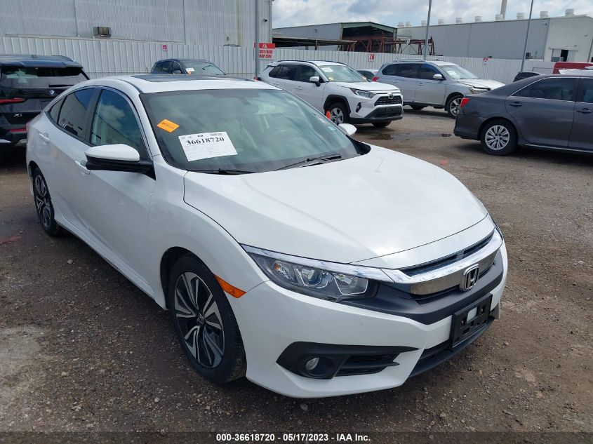 2018 HONDA CIVIC SEDAN EX-L - 19XFC1F72JE001686