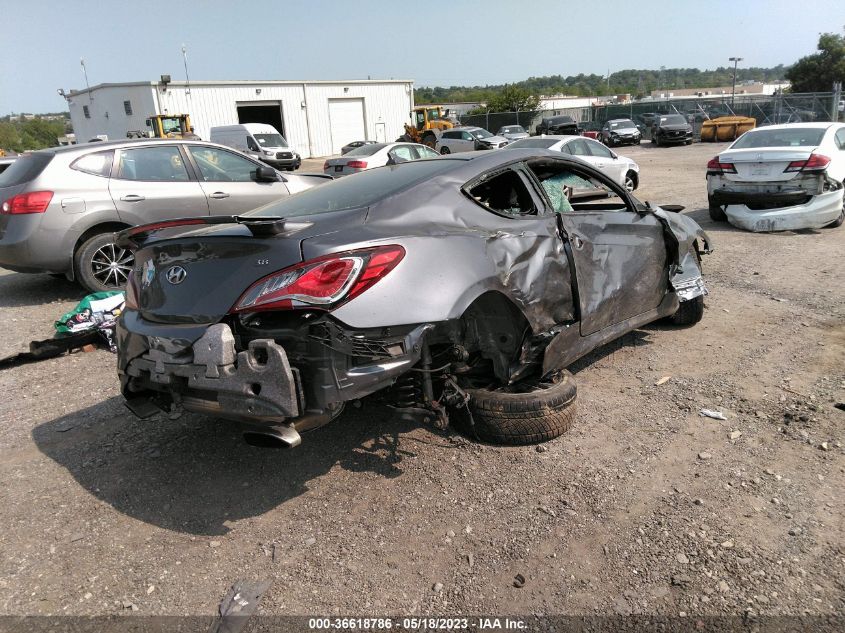 2013 HYUNDAI GENESIS COUPE 3.8 TRACK KMHHU6KJ8DU108604