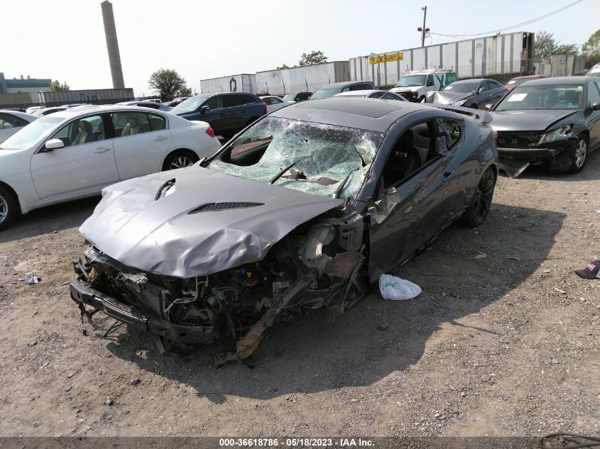 2013 HYUNDAI GENESIS COUPE 3.8 TRACK KMHHU6KJ8DU108604