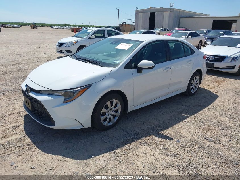 2021 TOYOTA COROLLA LE - 5YFEPMAE8MP150775