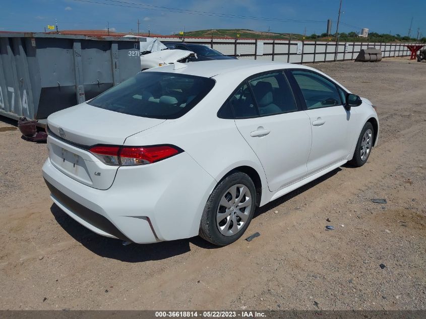 2021 TOYOTA COROLLA LE - 5YFEPMAE8MP150775