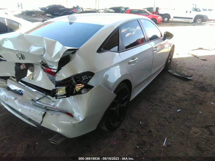VIN 2HGFE2F57NH549306 2022 HONDA CIVIC SEDAN SPORT