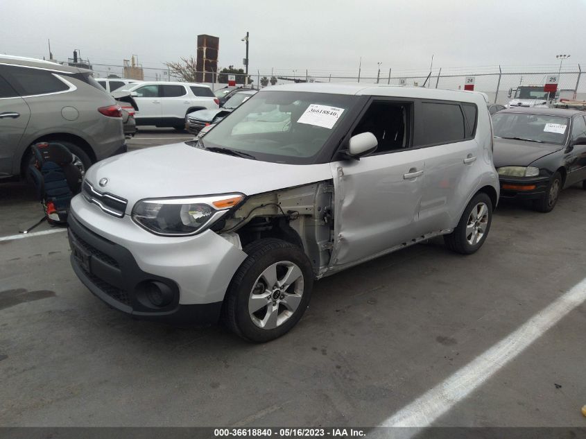 2017 KIA SOUL BASE - KNDJN2A20H7481372